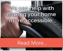 We can help with making your home more accessible