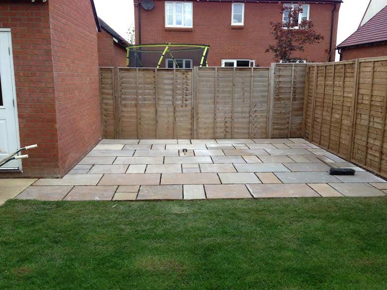 Patio in Haddenham, Buckinghamshire