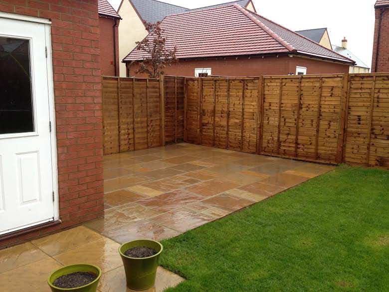 Patio in Haddenham, Buckinghamshire