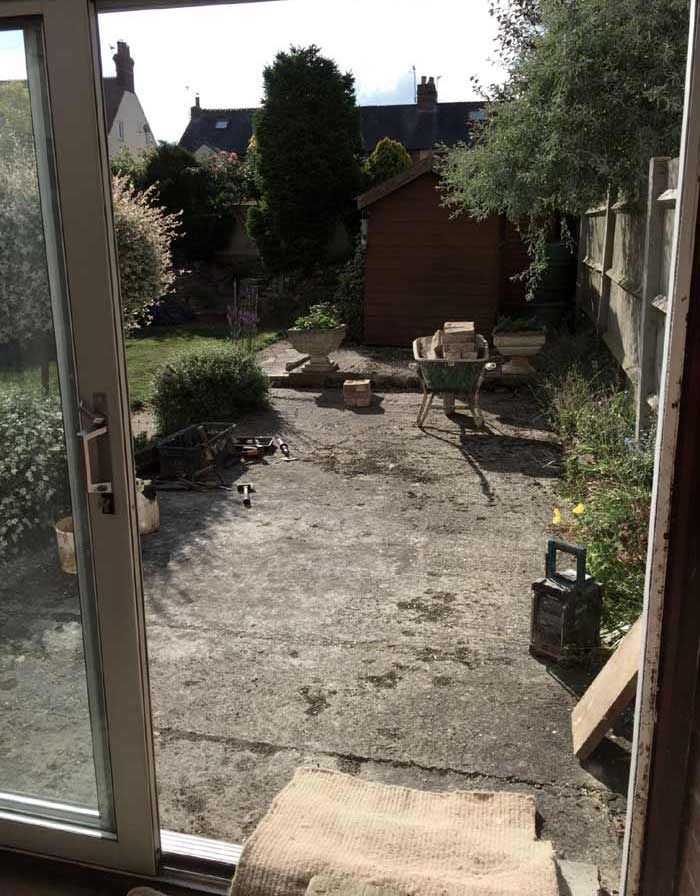 Garden Patio - Thame, Oxfordshire