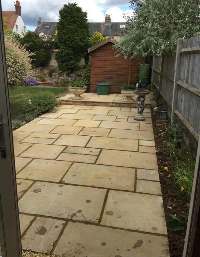 Garden Patio - Thame, Oxfordshire