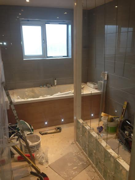 Modern bathroom update in Thame Modern bathroom update in Thame